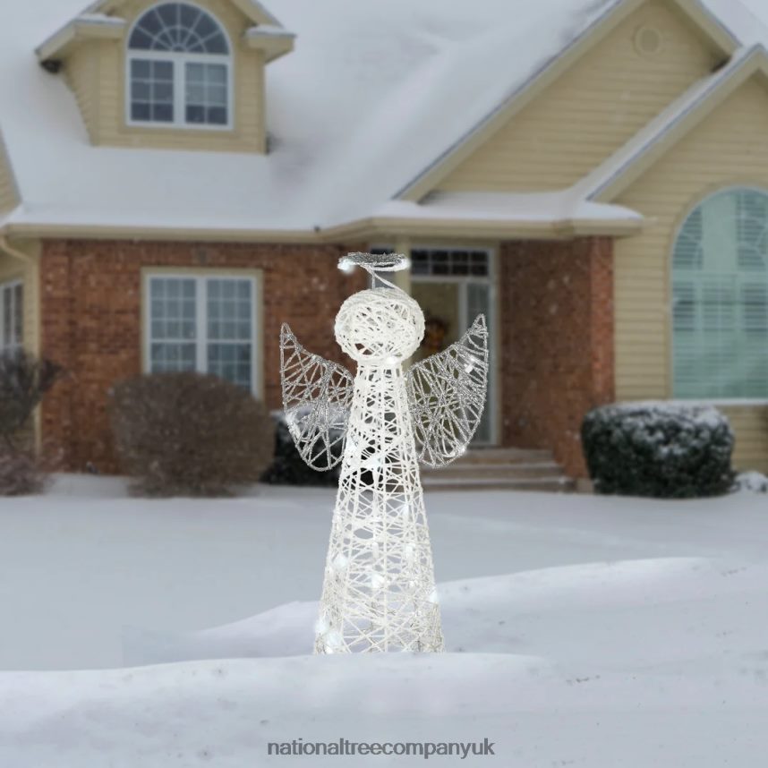 decoration | National Tree Company 24\ Angel Cone Tree with LED Lights F2L4F638